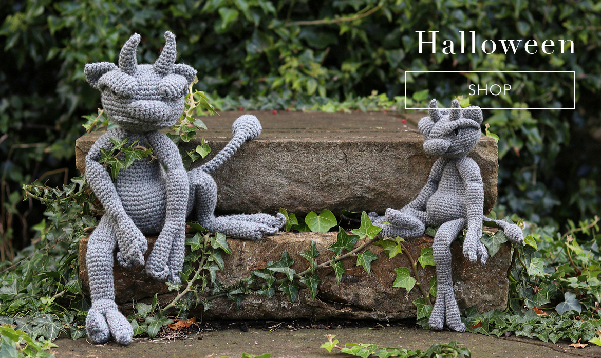 halloween spooky crochet patterns dolls monsters animals creepy celebrate decorate